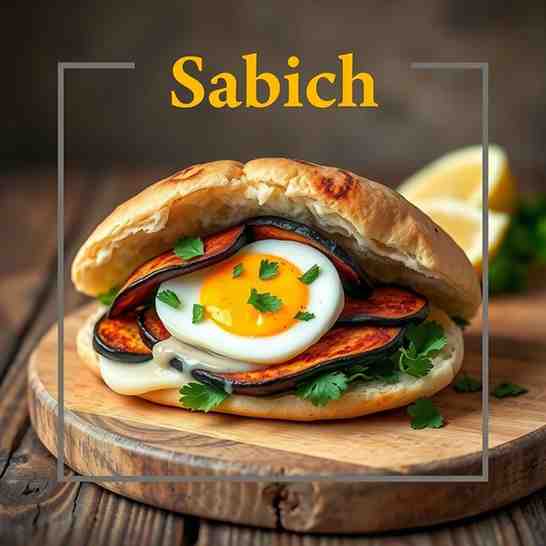 Sabich - Israeli Eggplant Sandwich Recipe